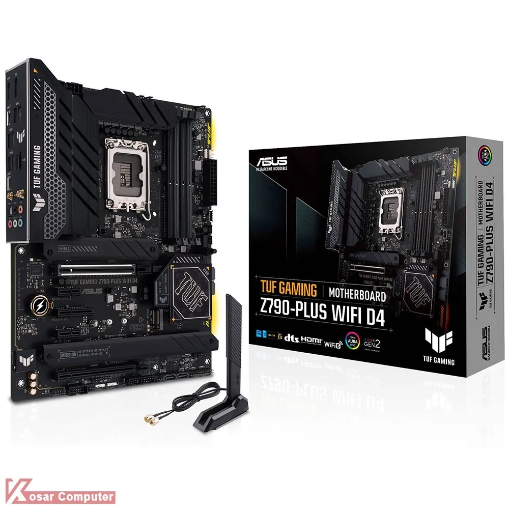 مادربرد ایسوس TUF GAMING Z790-PLUS WIFI D4