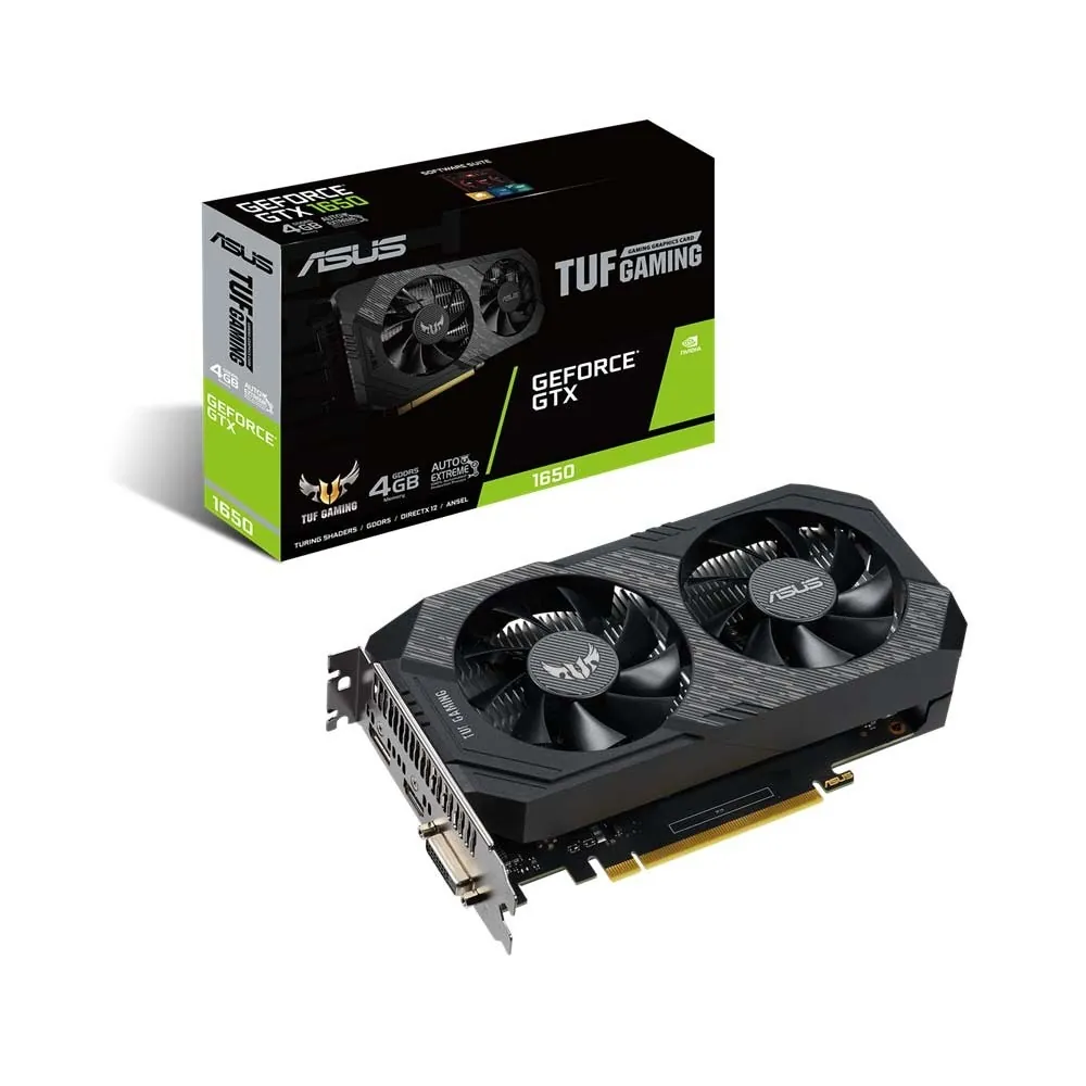 کارت گرافیک ایسوس TUF-GTX1650-4G-GAMING