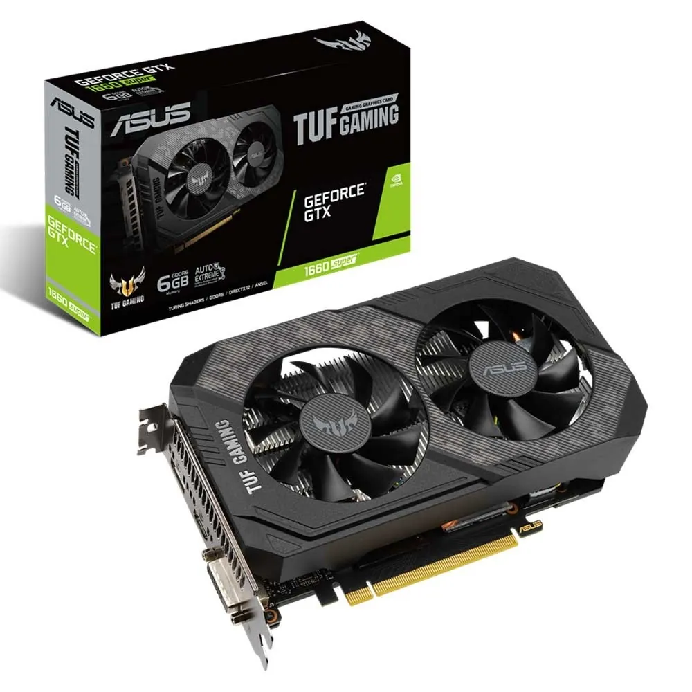 کارت گرافیک ایسوس TUF GTX1660S 6G GAMING