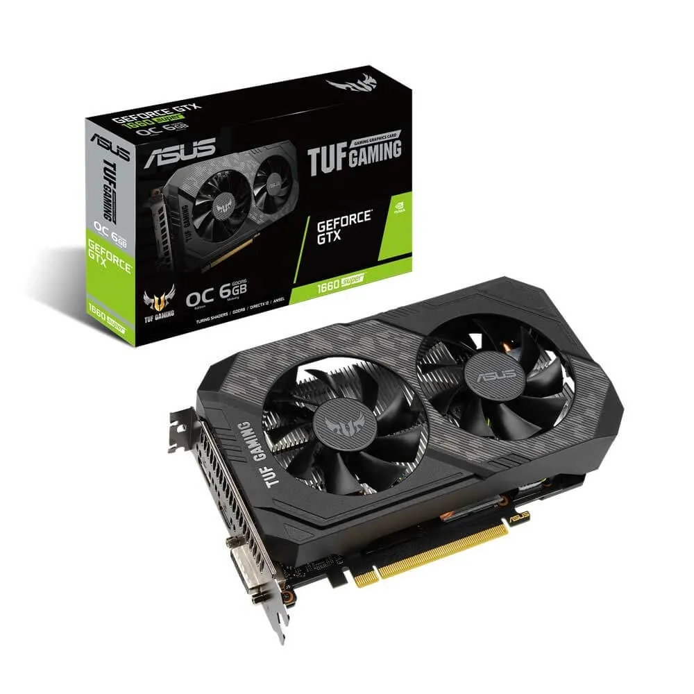 کارت گرافیک ایسوس TUF GTX1660S O6G GAMING
