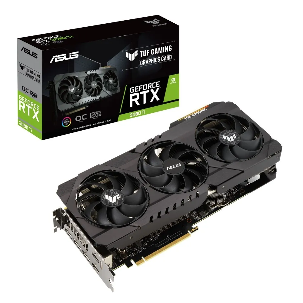 کارت گرافیک گیمینگ ایسوس TUF RTX 3080 TI O12G GAMING