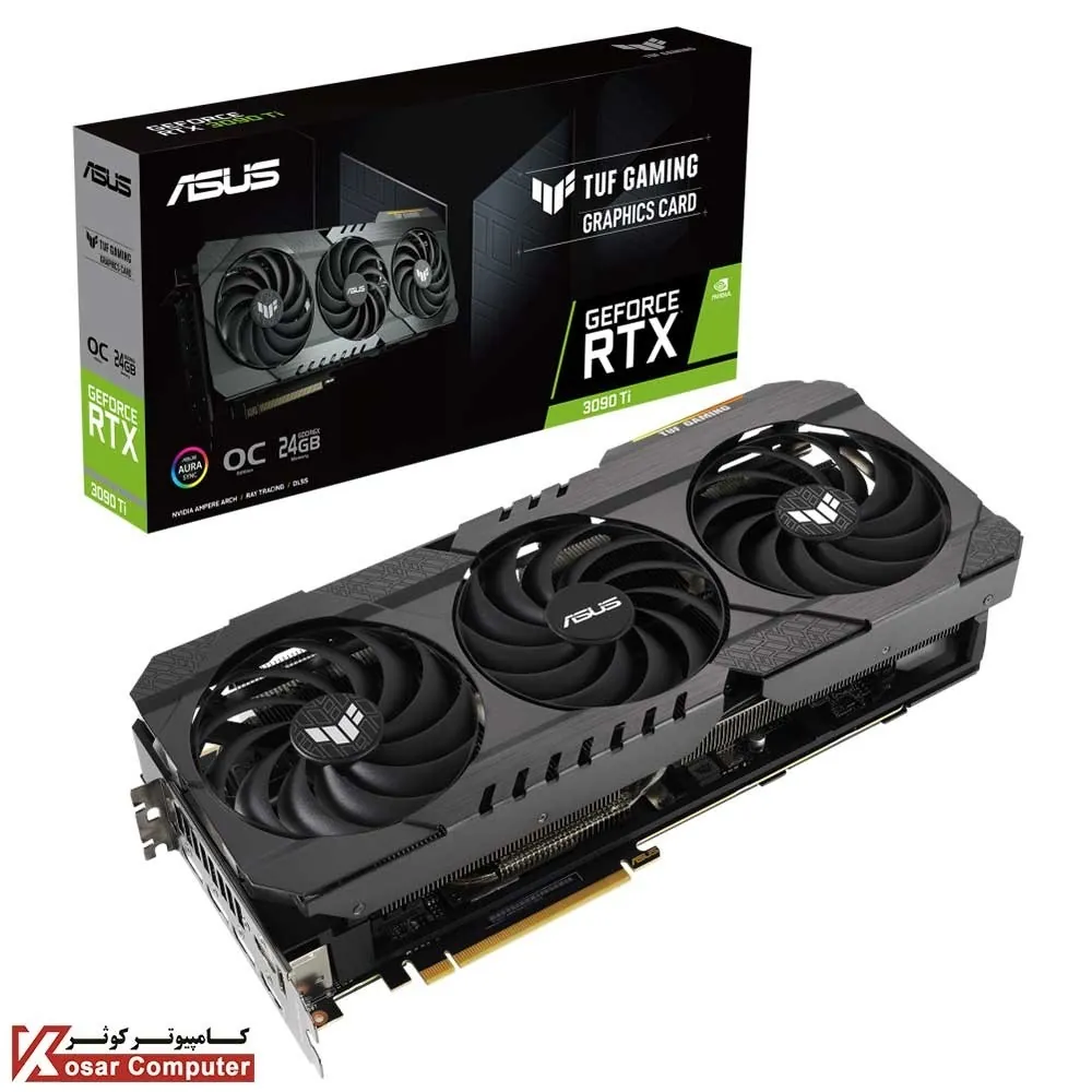 کارت گرافیک گیگابایت TUF Gaming RTX 3090 Ti OC 24GB