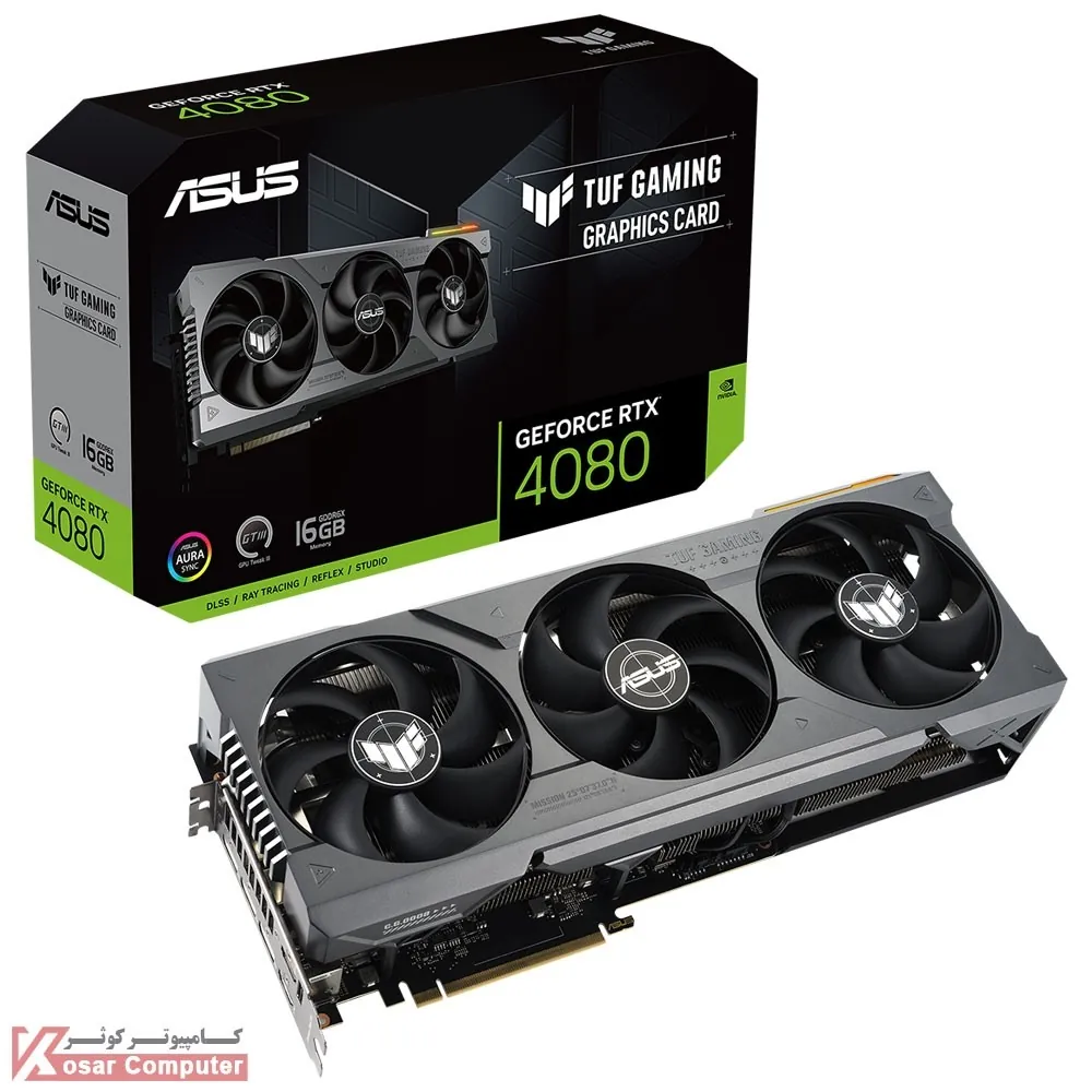 کارت گرافیک ایسوس TUF Gaming RTX 4080 16GB