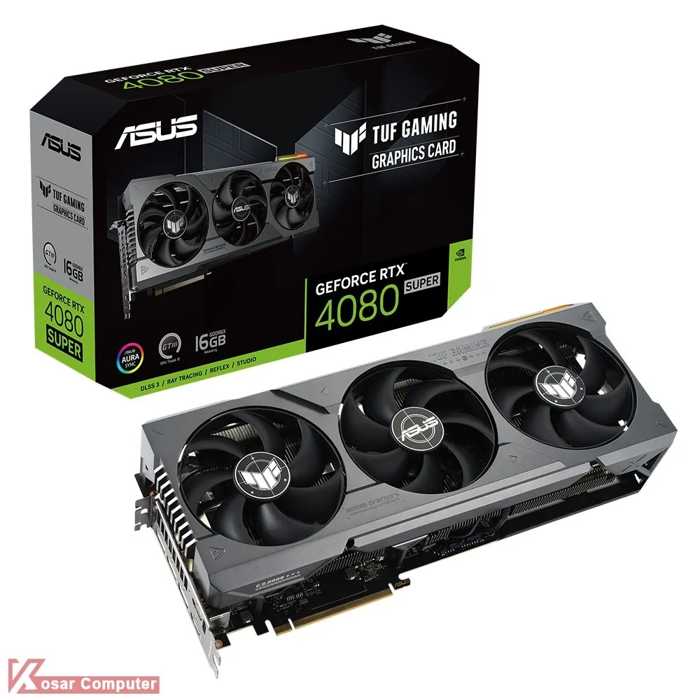 کارت گرافیک ایسوس TUF Gaming RTX 4080 SUPER 16GB