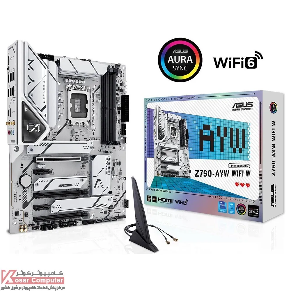 مادربرد ایسوس Z790-AYW WIFI W