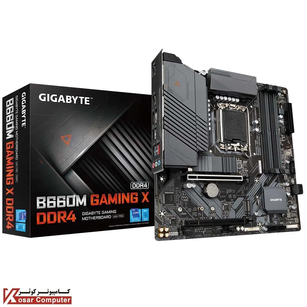 مادربرد گیگابایت B660M GAMING X DDR4