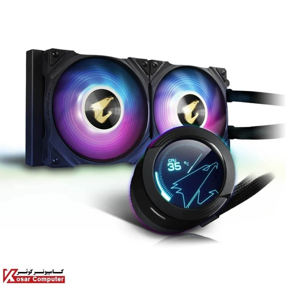 خنک کننده مایع پردازنده گیگابایت AORUS WATERFORCE X 240