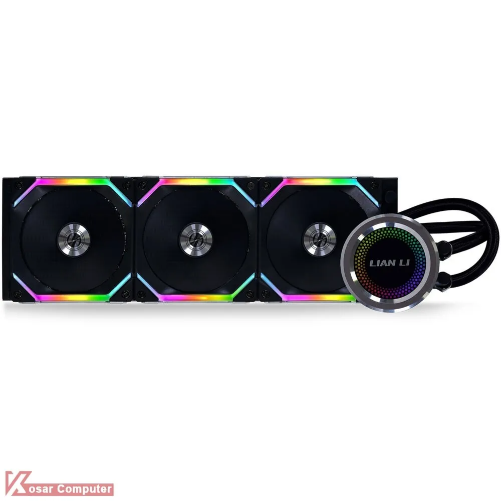خنک کننده مایع پردازنده لیان لی Galahad AIO UNI FAN SL 360