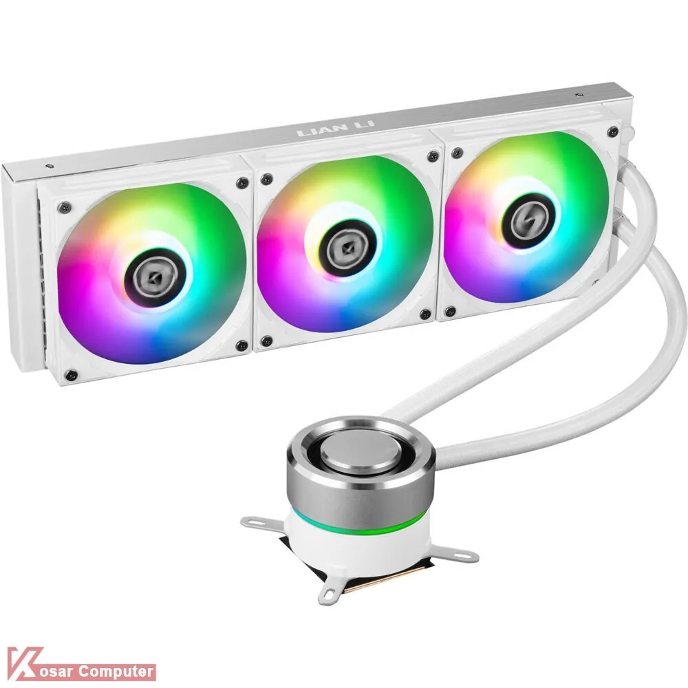 خنک کننده مایع سفید پردازنده لیان لی Galahad AIO 360