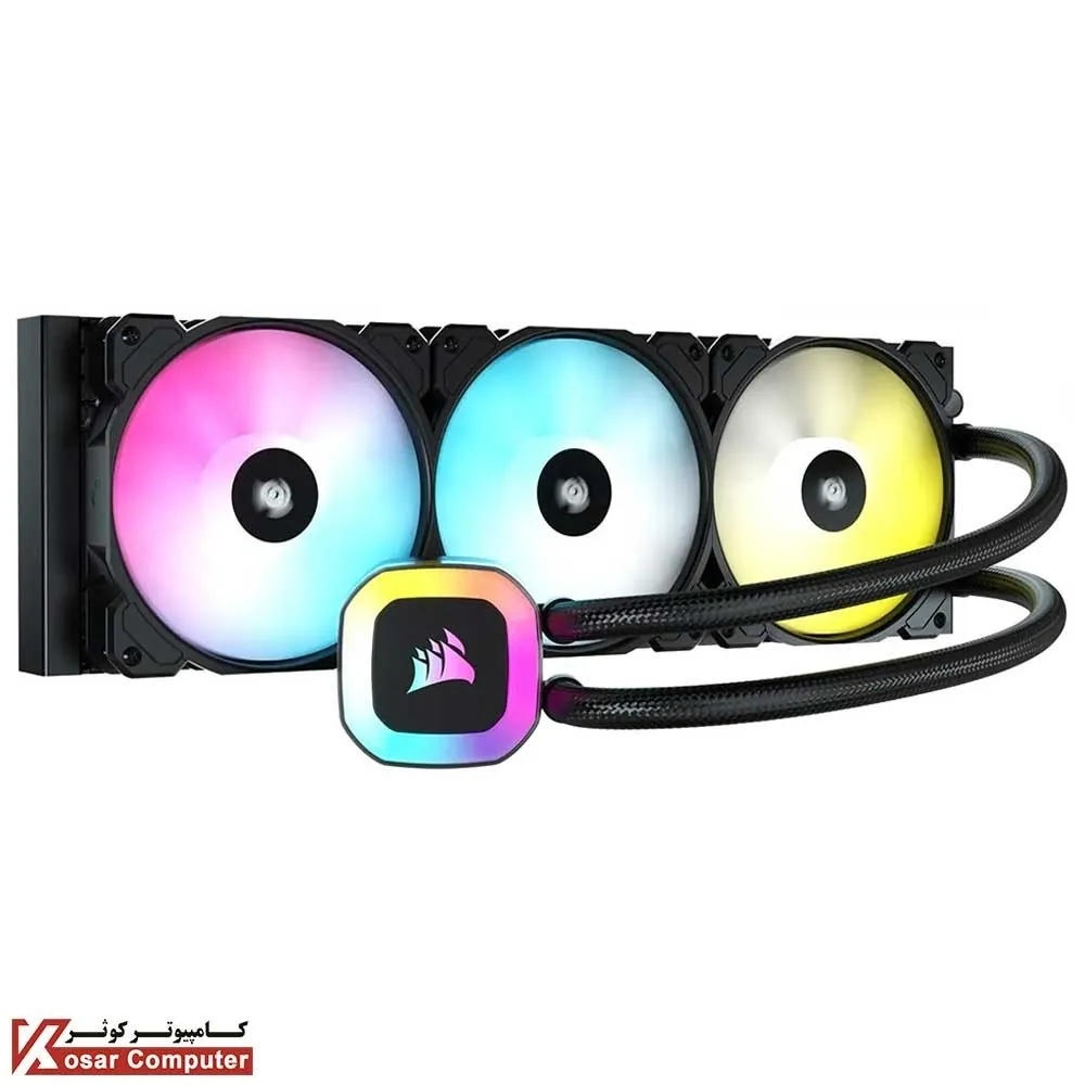 خنک کننده پردازنده کورسیر H150 RGB LGA1700