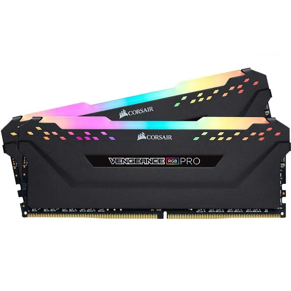 رم کورسیر 32 گیگابایت (2×16) دو کانال DDR4 3200 مدل Vengeance PRO RGB CL16