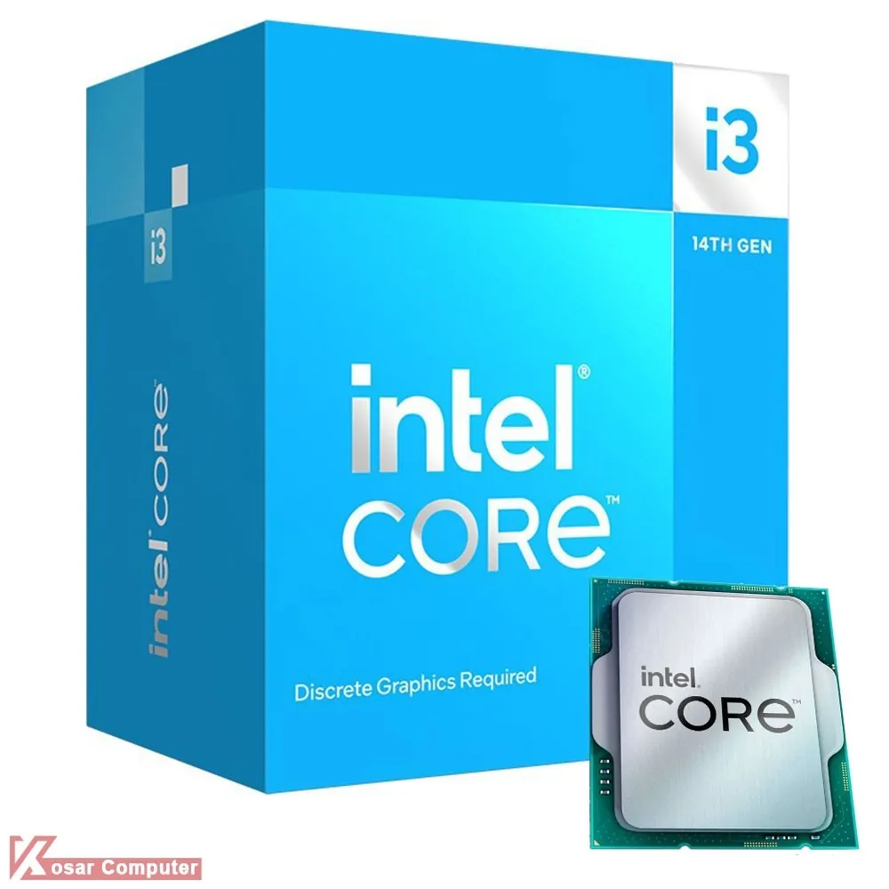 پردازنده اینتل Core i3-14100F فاقد باکس