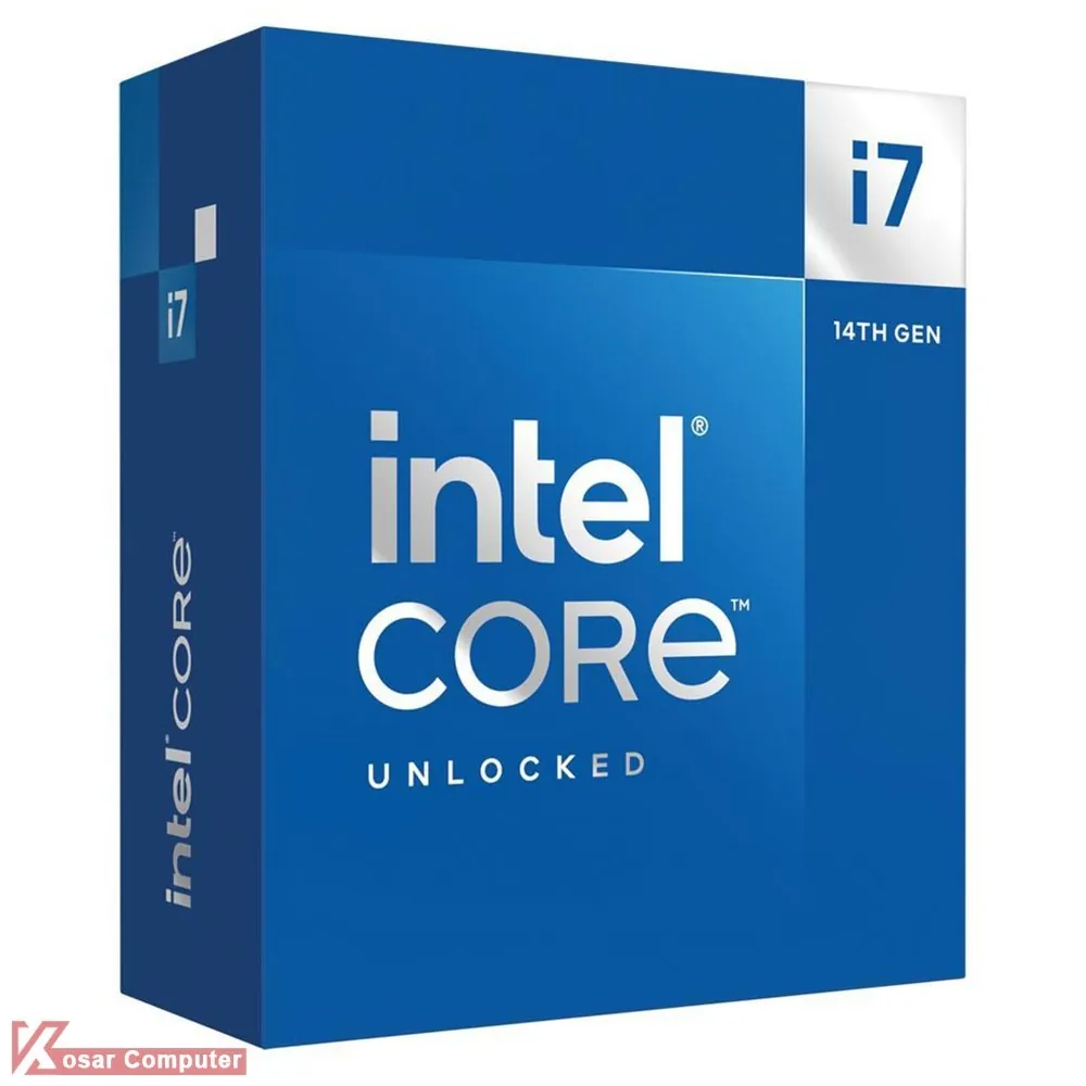 پردازنده اینتل Core i7-14700K باکس اورجینال