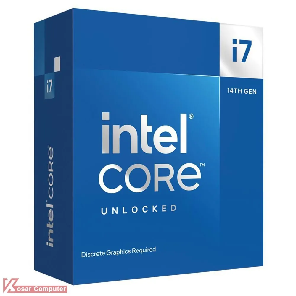 پردازنده اینتل Core i7-14700KF باکس اورجینال