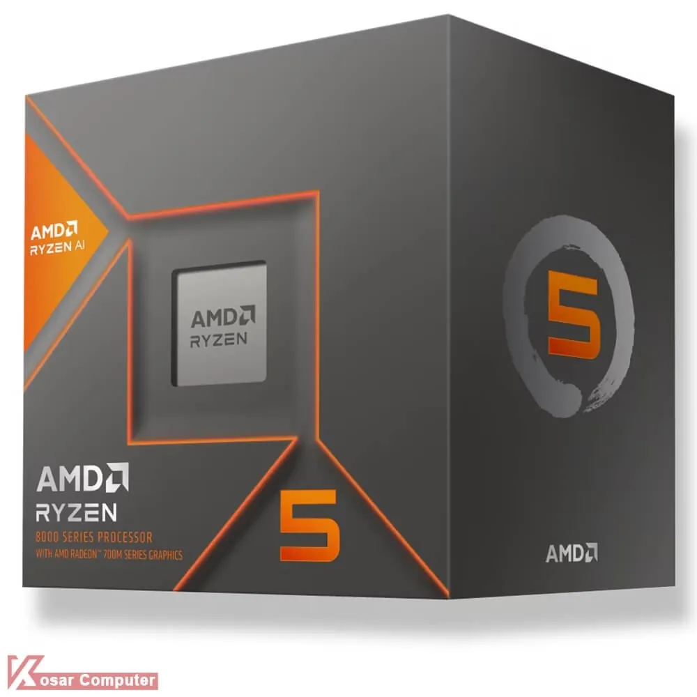 پردازنده ای ام دی Ryzen 5 8600G باکس اورجینال