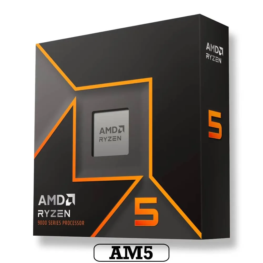پردازنده ای ام دی Ryzen 5 9600X باکس اورجینال