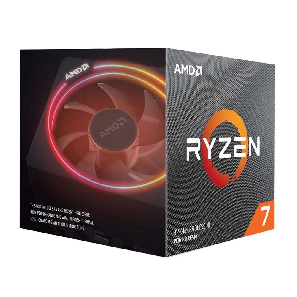 پردازنده ای ام دی RYZEN 7 3800X BOX