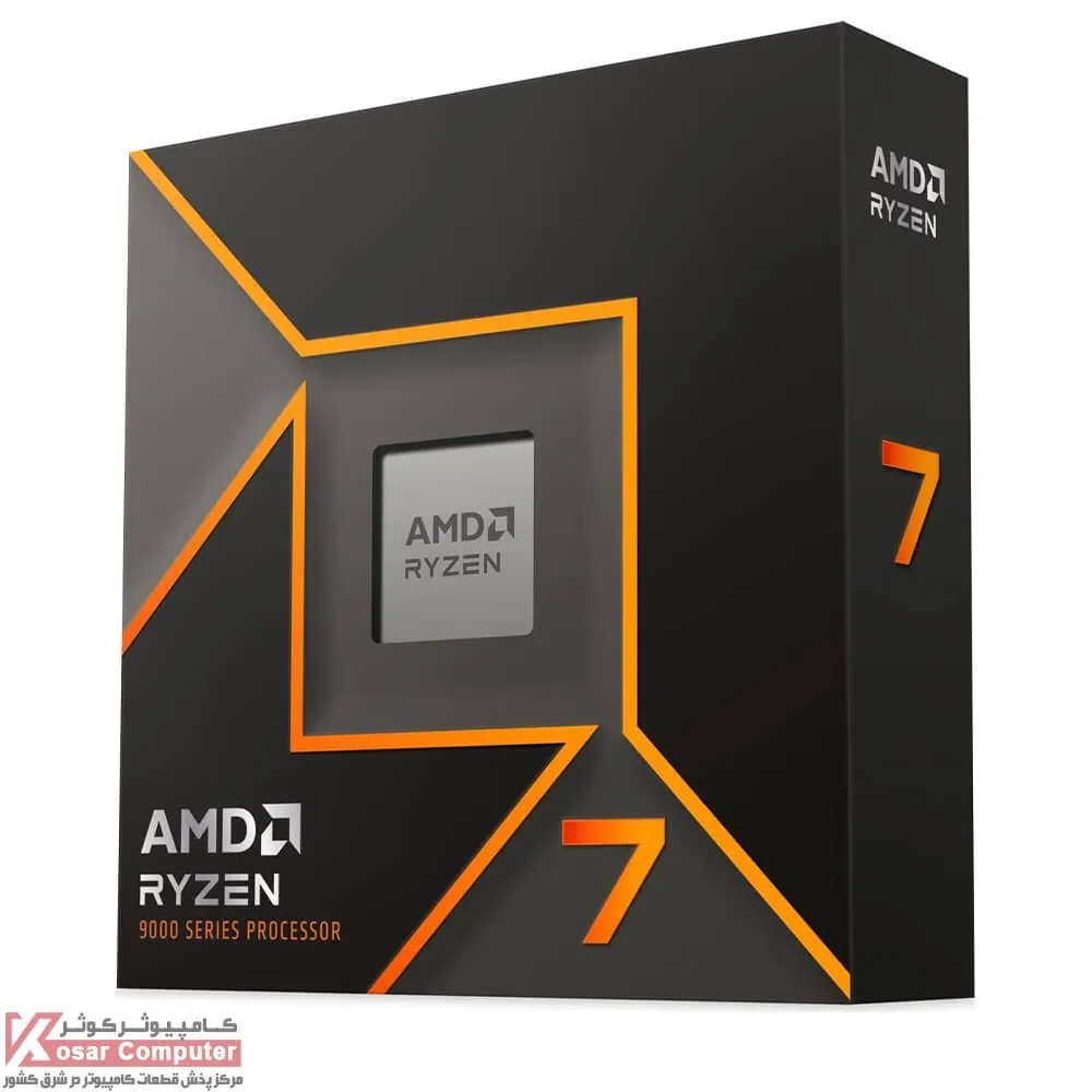 پردازنده ای ام دی Ryzen 7 9700X باکس اورجینال