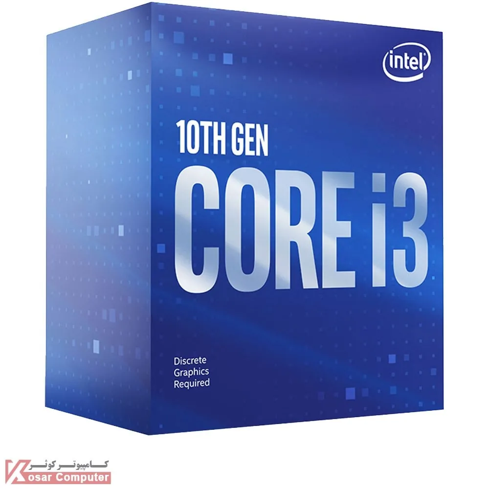 پردازنده اینتل Core i3-10100F باکس اورجینال