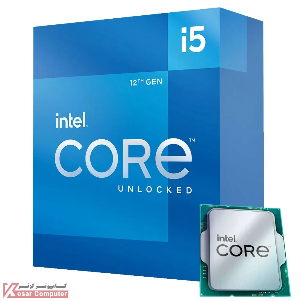 پردازنده اینتل CORE i5 12600K فاقد باکس