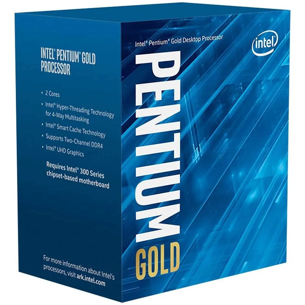 پردازنده اینتل Pentium Gold G6400 باکس اورجینال
