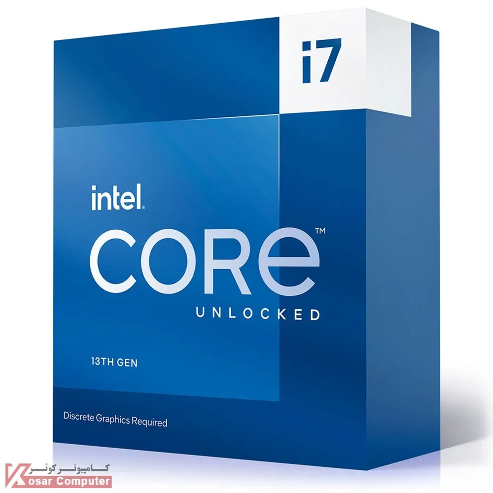 پردازنده اینتل Core i7-13700KF باکس اورجینال