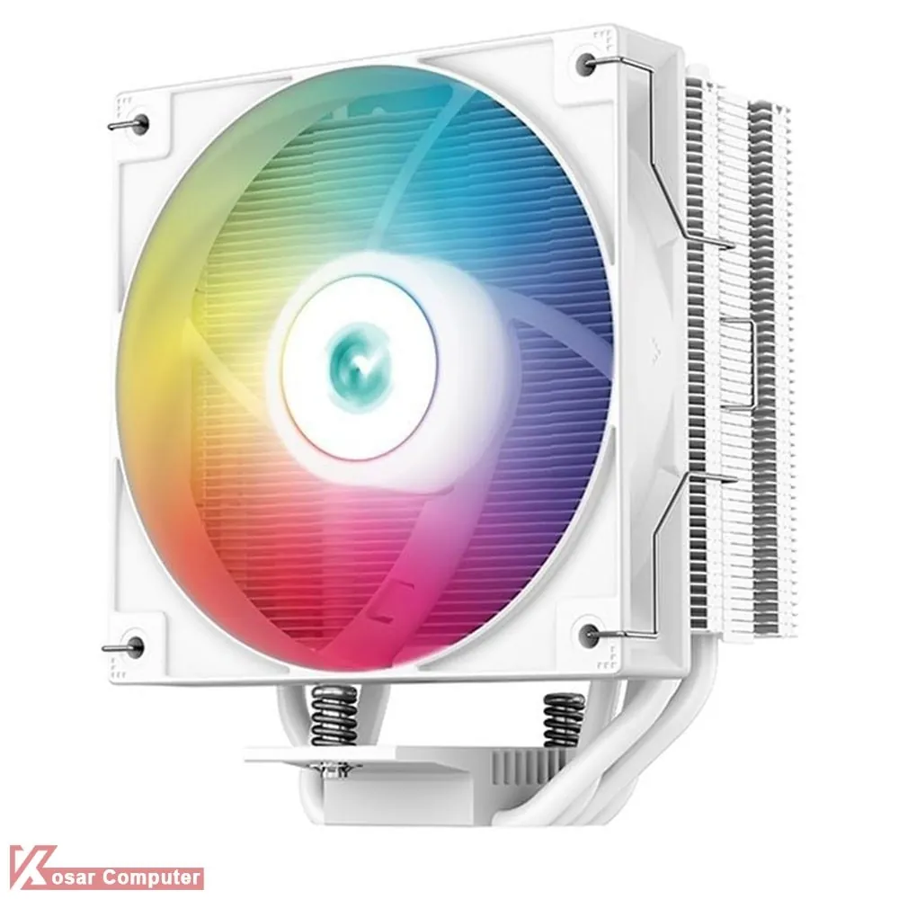 خنک کننده پردازنده دیپ کول AG400 WH ARGB