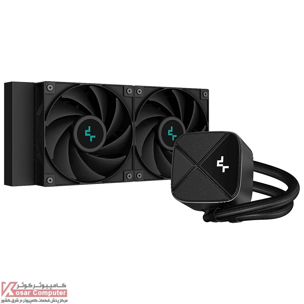 خنک کننده مایع پردازنده دیپ کول LS520S Zero Dark