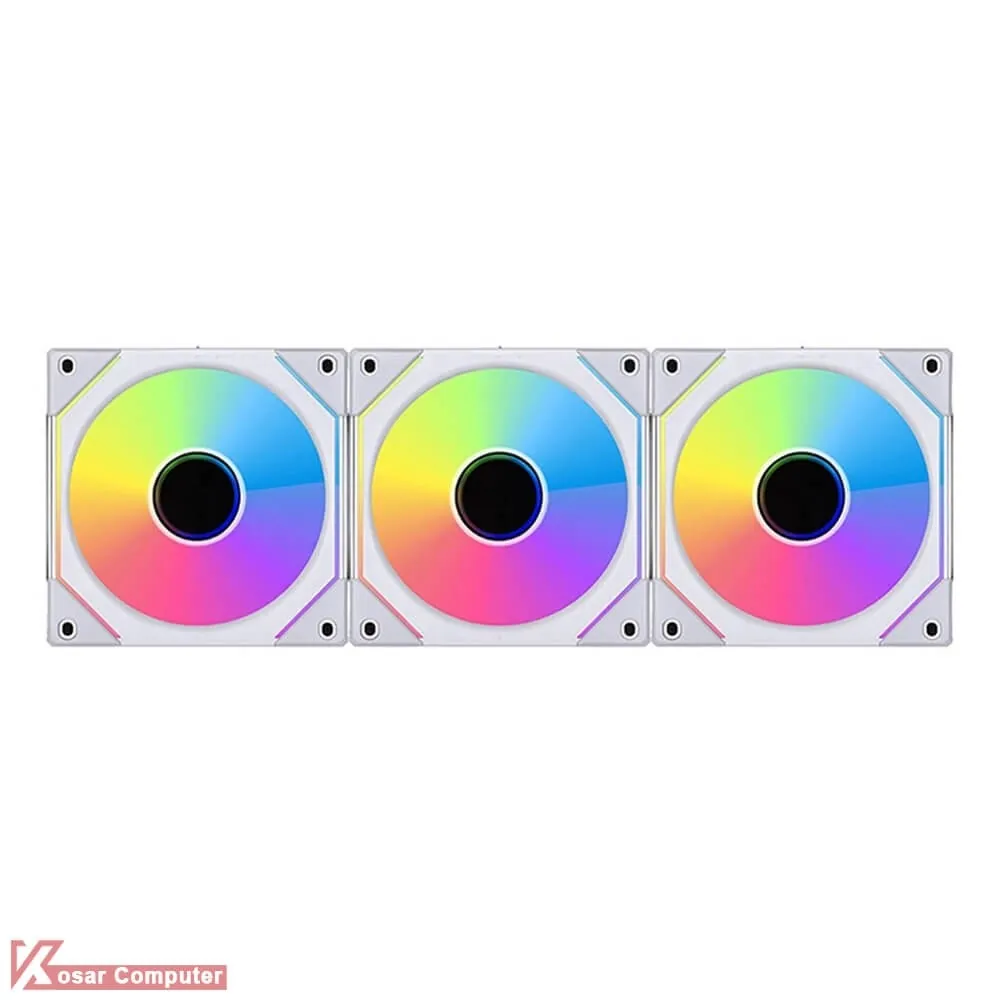فن کیس لیان لی سفید مدل UNI FAN SL INFILITY - 3 IN 1