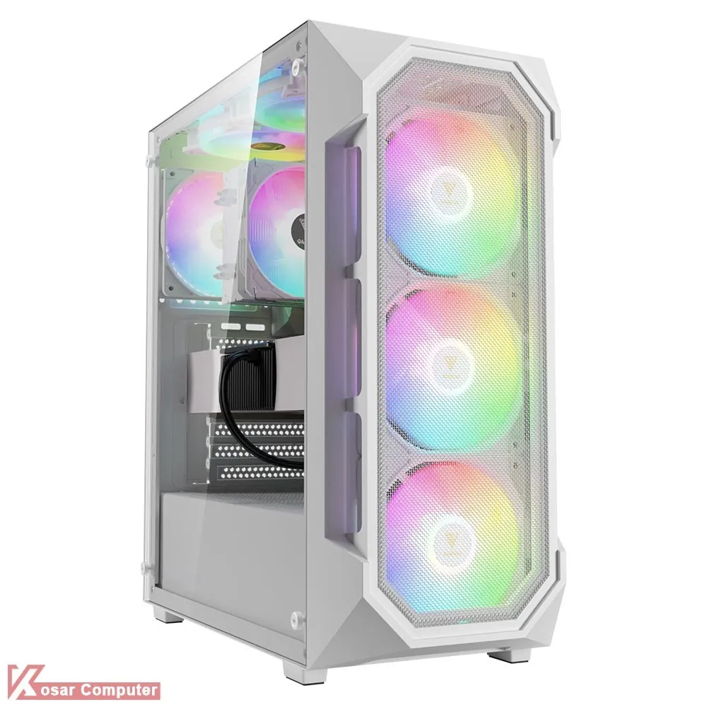 کیس سفید گیم دیاس مدل AURA GC1 ELITE WH
