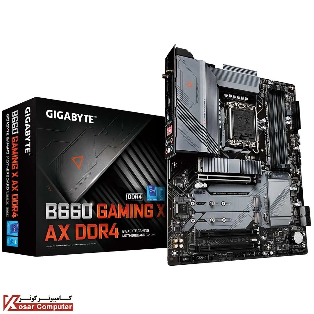مادربرد وایرلس گیگابایت B660 GAMING X AX DDR4
