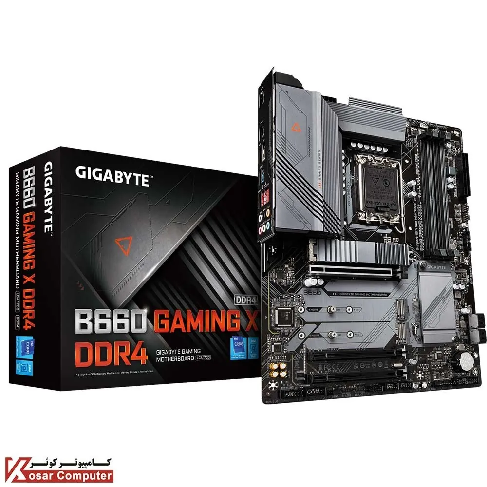 مادربرد گیگابایت B660 GAMING X DDR4