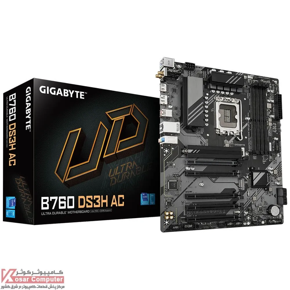 مادربرد گیگابایت B760 DS3H AC DDR5