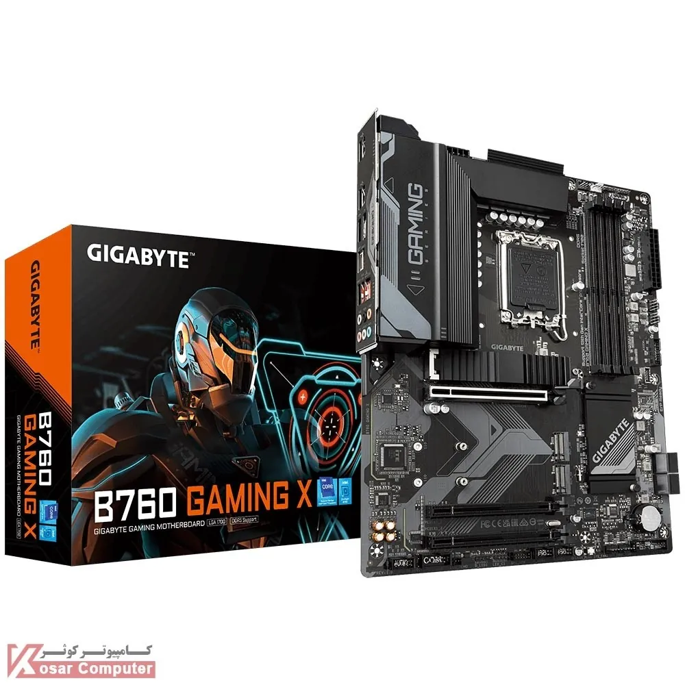 مادربرد گیگابایت GIGABYTE B760 GAMING X DDR5
