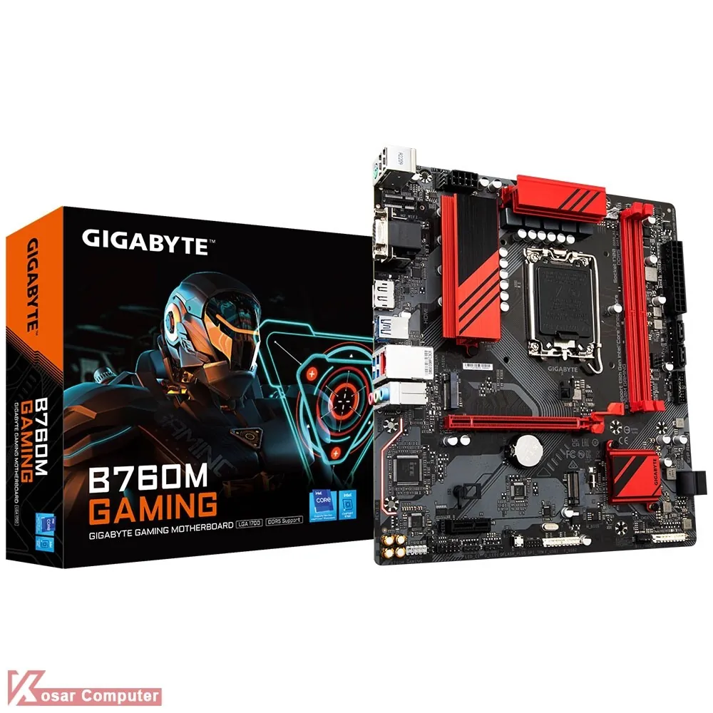 مادربرد گیگابایت GIGABYTE B760M GAMING DDR5