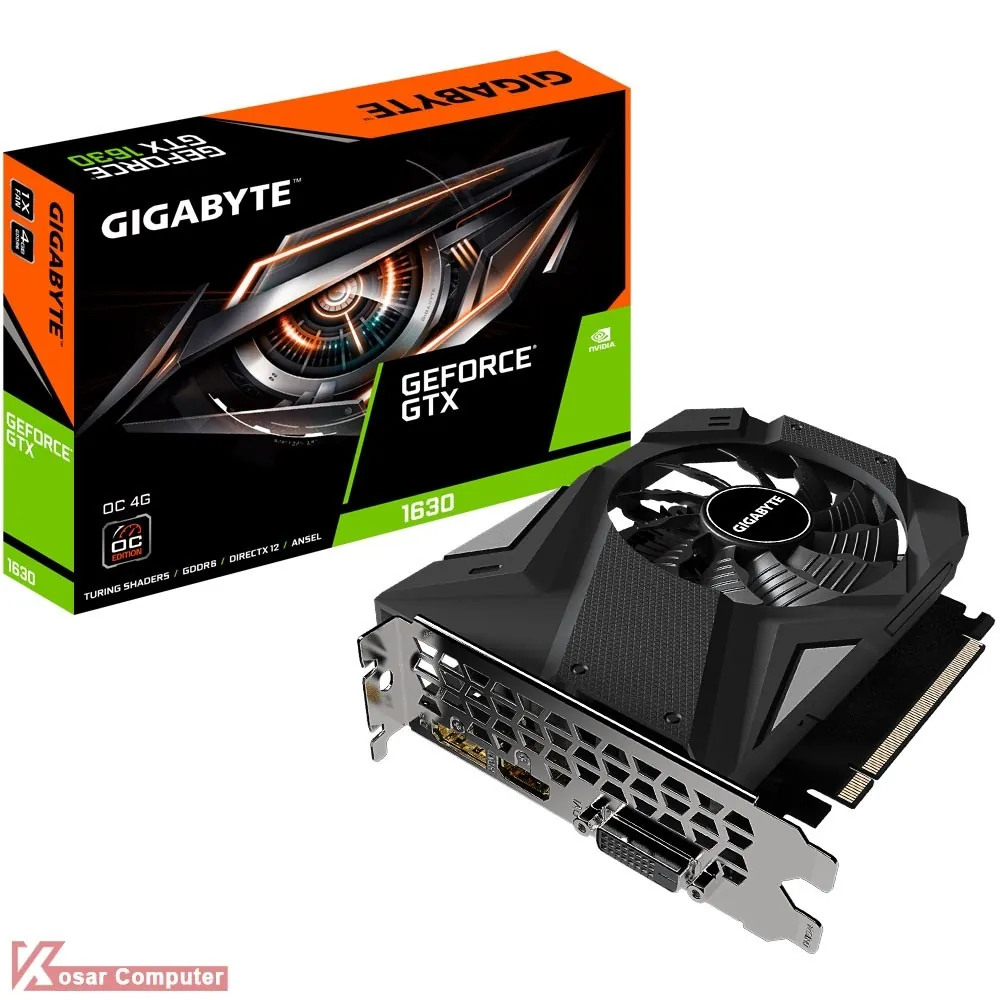 کارت گرافیک گیگابایت GTX 1630 OC 4G