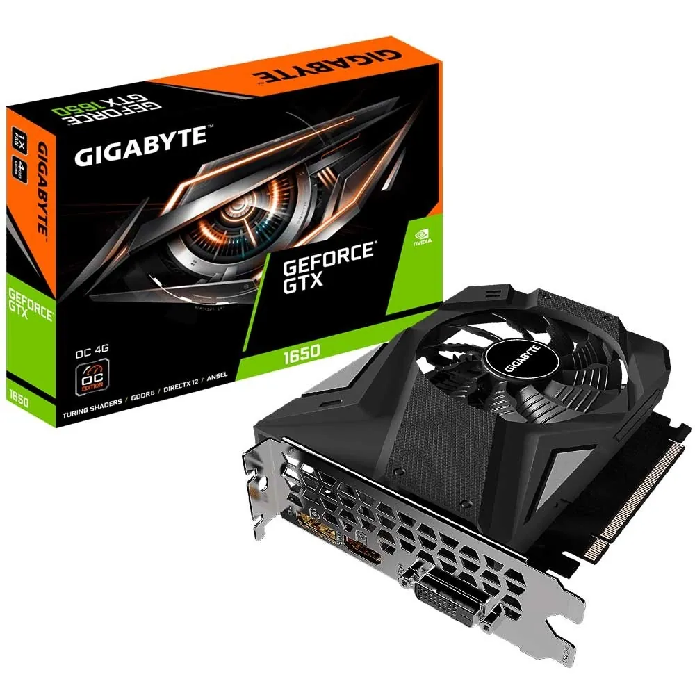 کارت گرافیک گیگابایت GTX1650 D6 OC 4G