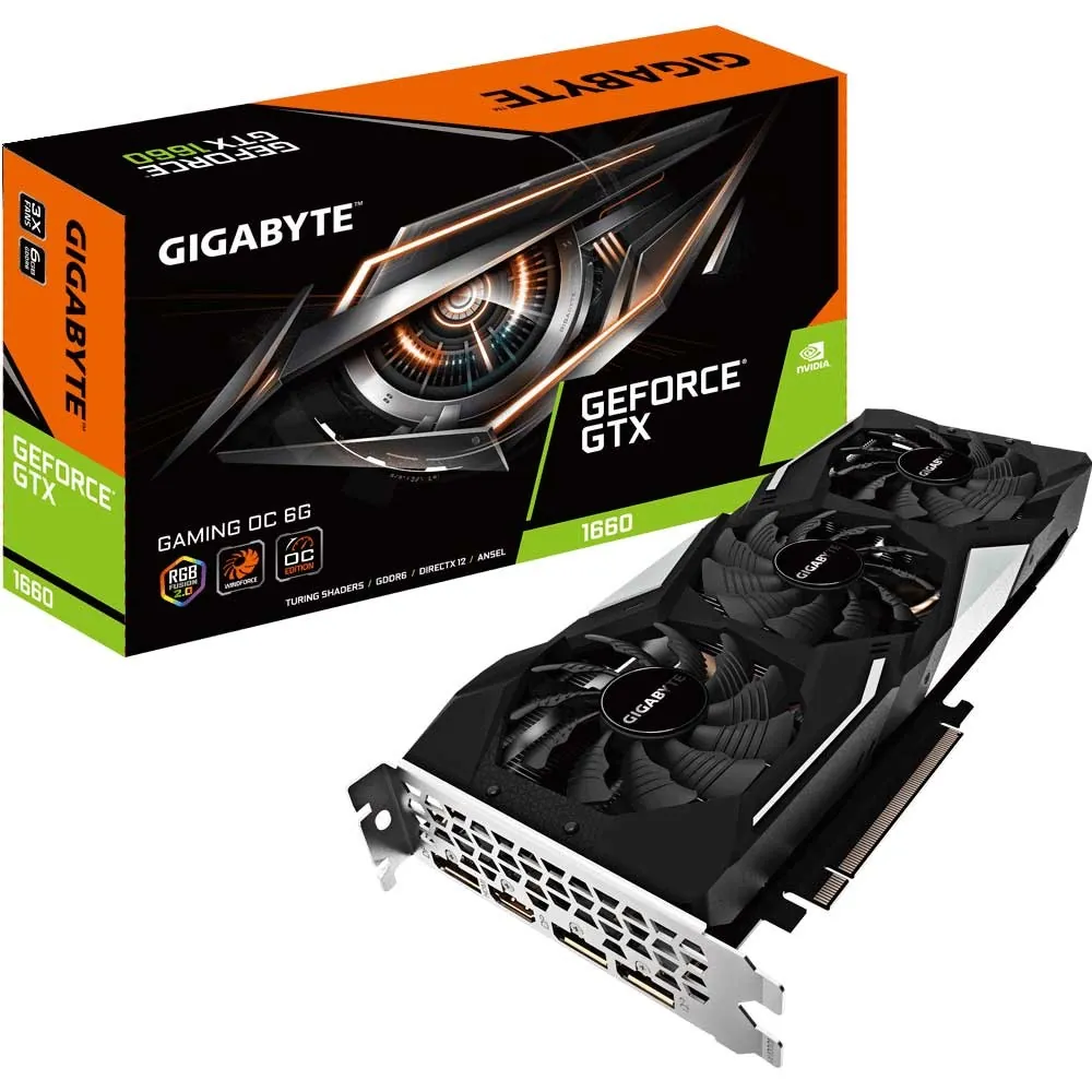 کارت گرافیک گیگابایت GTX 1660 GAMING OC 6G