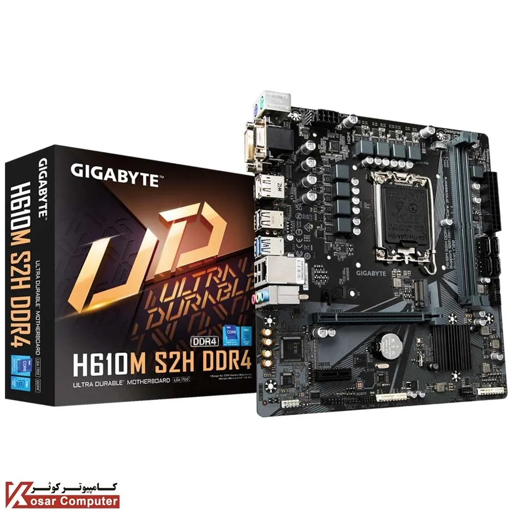 مادربرد گیگابایت H610M S2H DDR4