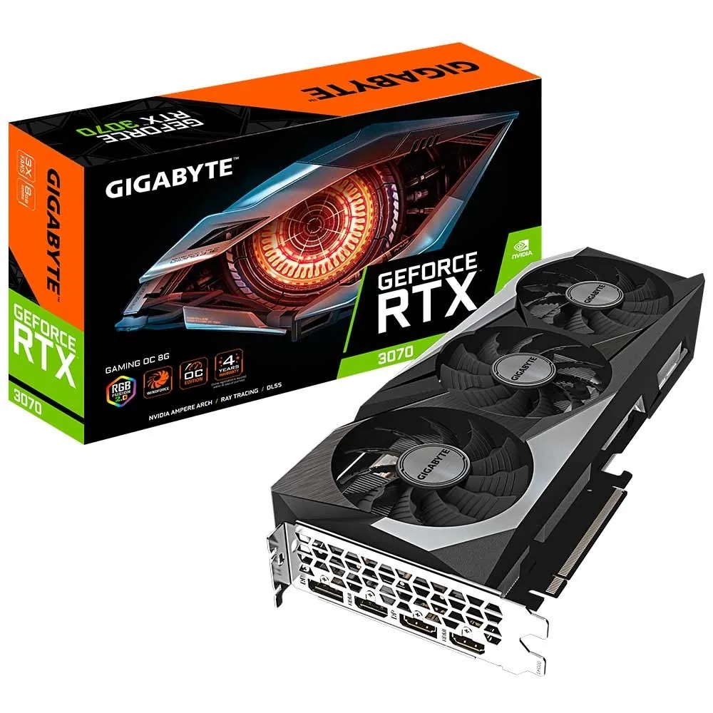 کارت گرافیک گیگابایت RTX 3070 GAMING OC 8G