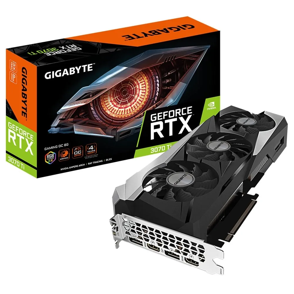 کارت گرافیک گیگابایت RTX 3070 Ti GAMING OC 8G