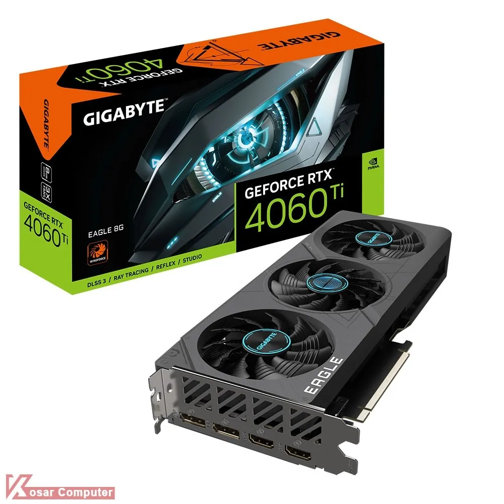 کارت گرافیک گیگابایت RTX 4060 Ti EAGLE 8G