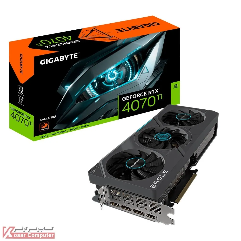 کارت گرافیک گیگابایت RTX 4070 Ti EAGLE 12G