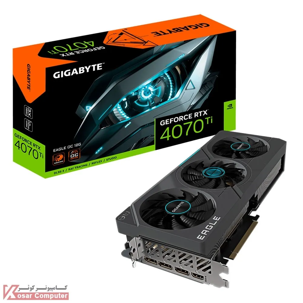 کارت گرافیک گیگابایت RTX 4070 Ti EAGLE OC 12G