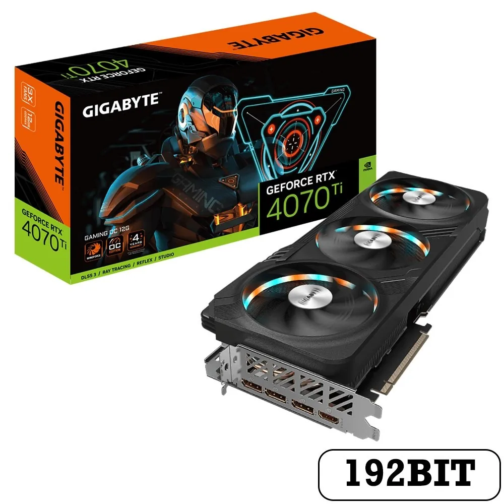 کارت گرافیک گیگابایت RTX 4070 Ti GAMING OC 12G