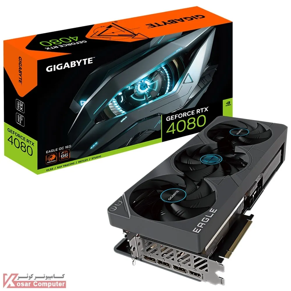 کارت گرافیک گیگابایت RTX 4080 EAGLE 16GB