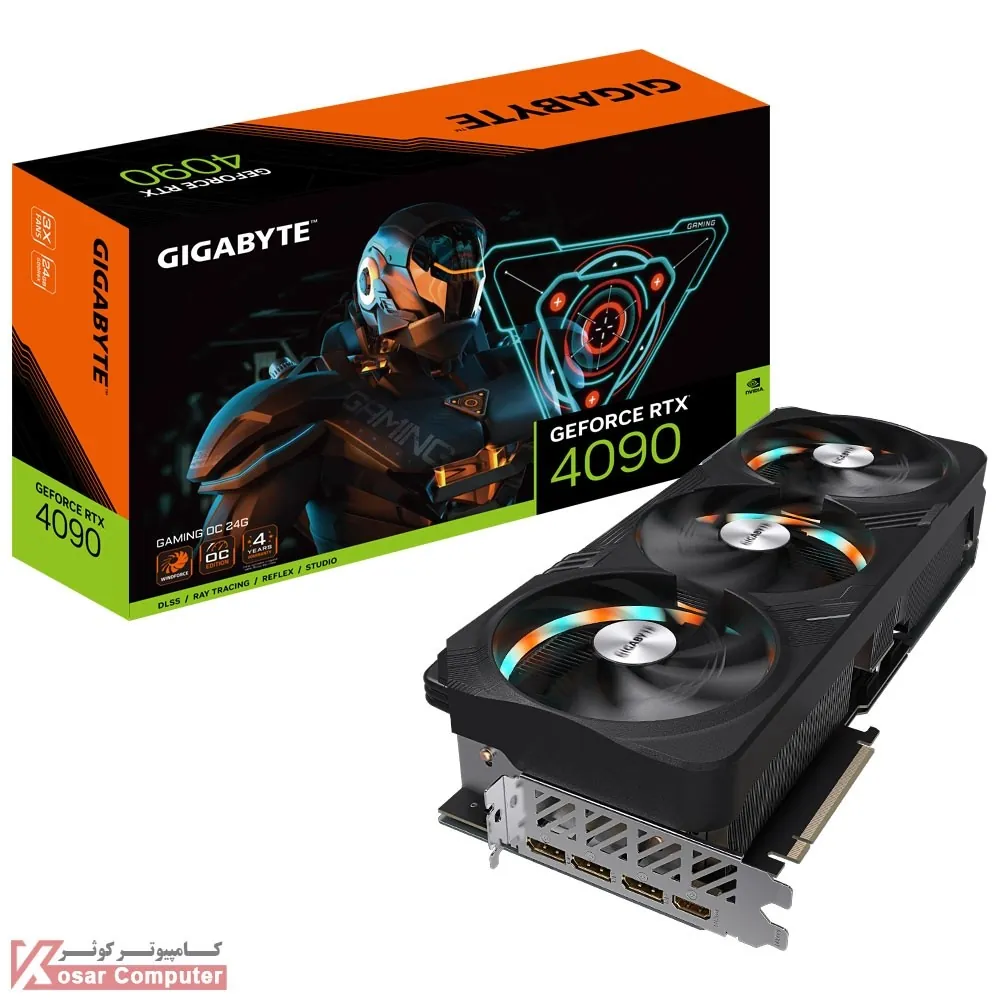 کارت گرافیک گیگابایت RTX 4090 GAMING OC 24GB