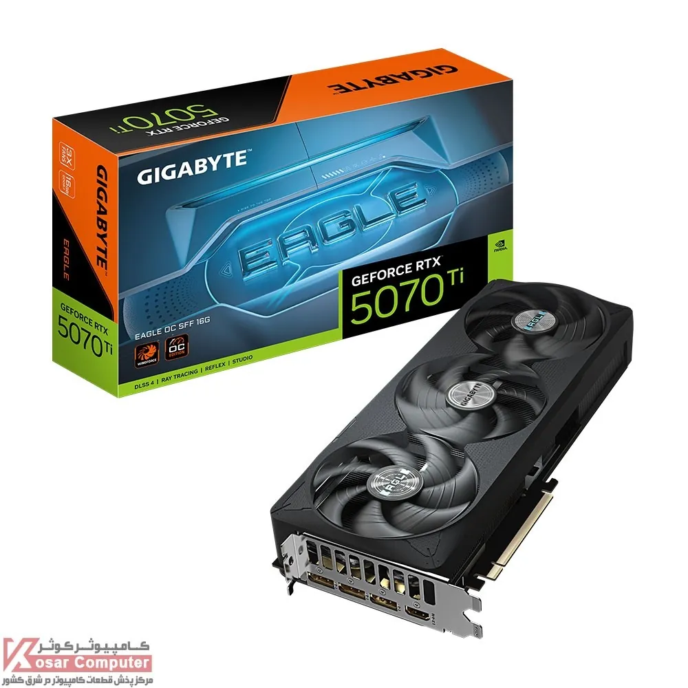 کارت گرافیک گیگابایت RTX 5070 Ti EAGLE OC SFF 16G