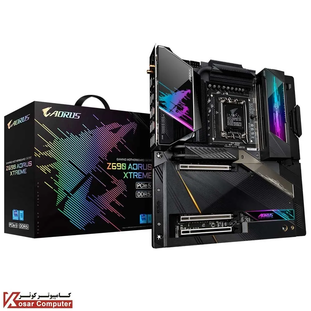 مادربرد گیگابایت Z690 AORUS XTREME با حافظه DDR5