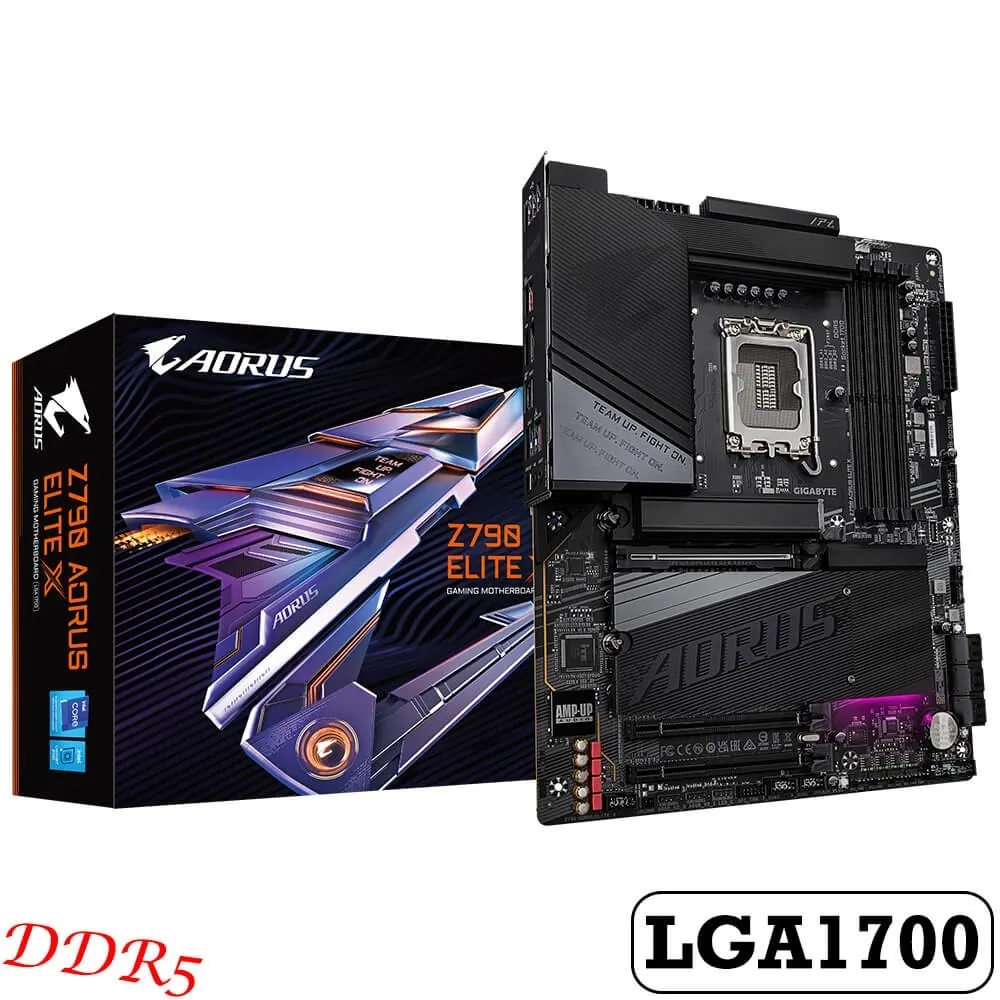 مادربرد حرفه ای گیگابایت Z790 AORUS ELITE X DDR5